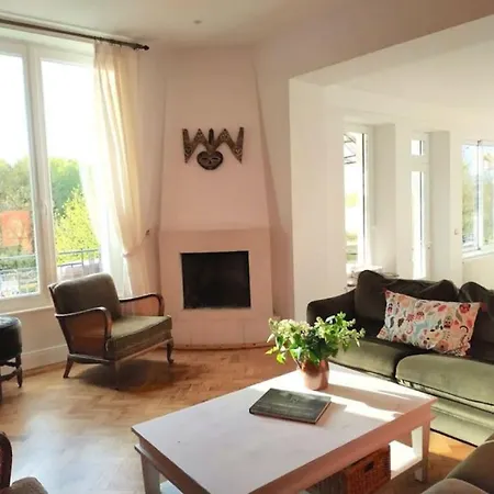 빌라 Maison De Famille De Charme En Pleine Nature En Bord De Riviere A 20 Min D'angers *